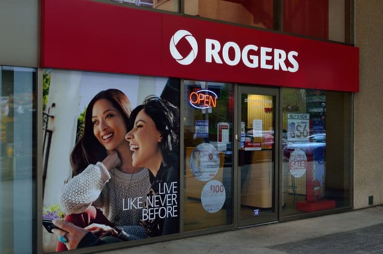 Rogers store front